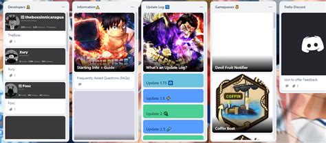 AOPG: Official Trello Link .